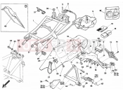 DUCATI 1996 Superbike 916 Senna REAR FRAME DM003097&GT; » FRAME