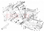 DUCATI 1996 Superbike 916 SP REAR SHOCK ABSORBER » SWING ARM