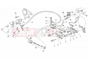 DUCATI 1996 Superbike 916 SP REAR BRAKE SYSTEM » BRAKING SYSTEM