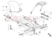DUCATI 1995 Monster 400 SWING ARM » SWING ARM