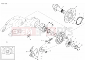DUCATI 2020 Multistrada 1260 S Touring HUB, REAR WHEEL