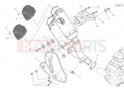 DUCATI 2023 Monster SP Exhaust silencer
