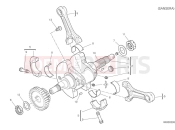 DUCATI 2025 Desert X Crankshaft