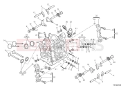 DUCATI 2025 Desert X Horizontal cylinder head