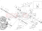 DUCATI 2025 Desert X Rear swingarm