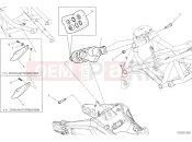 DUCATI 2025 Desert X Discovery Rear shock absorber