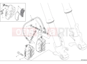 DUCATI 2025 Desert X Discovery Front brake system