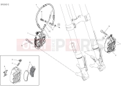 DUCATI Panigale V2 S Front brake system