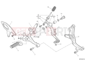 DUCATI Panigale V2 S Right footrest