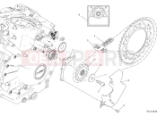 DUCATI Panigale V2 S Front sprocket & chain