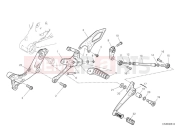 DUCATI Panigale V2 S Left footrest