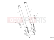 DUCATI Panigale V2 S Front fork