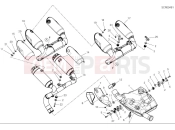 DUCATI Panigale V2 S Exhaust silencer