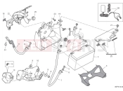 DUCATI 2025 Panigale V2 Superquadro Final Edition Battery holder