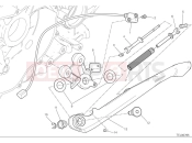 DUCATI 2025 Panigale V2 Superquadro Final Edition Side stand