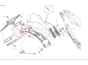 DUCATI Panigale V4 S Plate holder