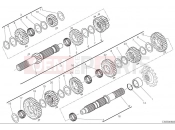 DUCATI Hypermotard 950 Gear box