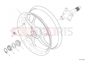 DUCATI Hypermotard 950 Rear wheel