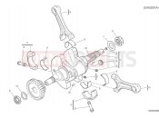 DUCATI Monster Crankshaft