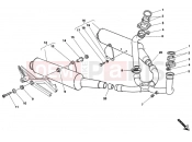 DUCATI 1995 Monster 600 EXHAUST SYSTEM » EXHAUST SYSTEM