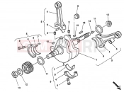 DUCATI 1995 Monster 600 CRANKSHAFT » ENGINE CASE