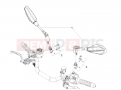 Driving mirror/s - Motoguzzi V100 Mandello S E5+ (EU) 2025