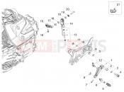 Internal gear selectors - Motoguzzi V100 Mandello S E5+ (EU) 2025