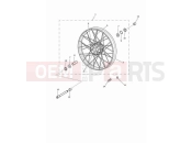 TRIUMPH Scrambler 1200 XC Front wheel
