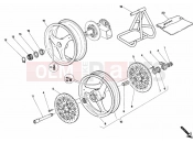 DUCATI 1995 Superbike 748 WHEELS » FRONT WHEEL