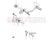 SUZUKI CP50CHF M (1991) 12 - KICK STARTER