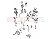 SUZUKI CP50CHF M (1991) 20 - WIRING HARNESS