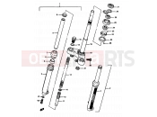 SUZUKI CP50CHF M (1991) 29 - FRONT FORK