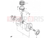 SUZUKI CS125 D (1983) 5 - CRANKSHAFT