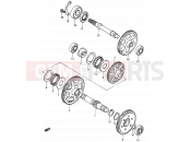 SUZUKI CS125 D (1983) 16 - TRANSMISSION (3)