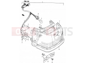SUZUKI CS125 D (1983) 33 - REAR COMBINATION LAMP (E24)