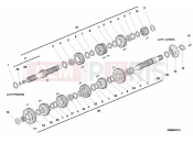 DUCATI Sporttouring ST2 GEAR BOX