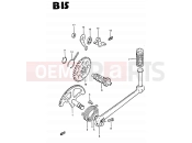 SUZUKI CS50 / CS50D / CS50G D (1983) 14 - KICK STARTER