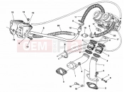 DUCATI 1995 Supersport 750 SS INTAKE MANIFOLD » INTAKE, CARBURETTOR
