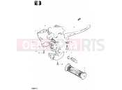 SUZUKI CS50 / CS50D / CS50G D (1983) 45 - FRONT BRAKE LEVER - SWITCH (CS50DZ)