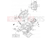 1 - CYLINDER HEAD - Suzuki DF125E Y (2000)