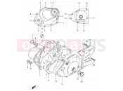 4 - CRANKCASE COVER - Suzuki DF125E Y (2000)