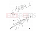 16 - STARTING MOTOR - Suzuki DF125E Y (2000)
