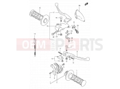 36 - HANDLE LEVER - Suzuki DF125E Y (2000)