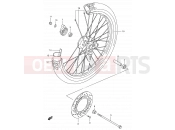 SUZUKI DF200E T (1996) 43 - FRONT WHEEL
