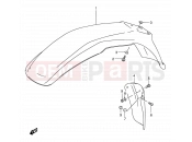 SUZUKI DF200E W (1998) 35 - FRONT FENDER