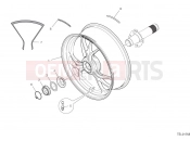 DUCATI Multistrada V4 RS Rear wheel