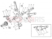 DUCATI 1995 Superbike 888 CRANKSHAFT » ENGINE CASE