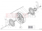 DUCATI Monster Plus Front wheel