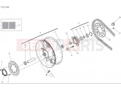 DUCATI Monster Plus Rear wheel