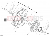 DUCATI Scrambler Icon Front wheel